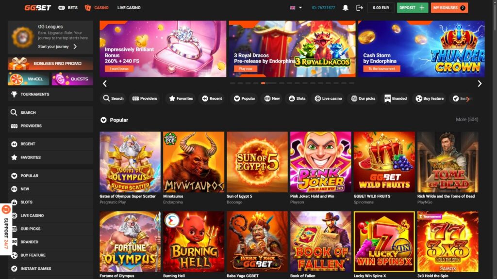 GGbet казино България