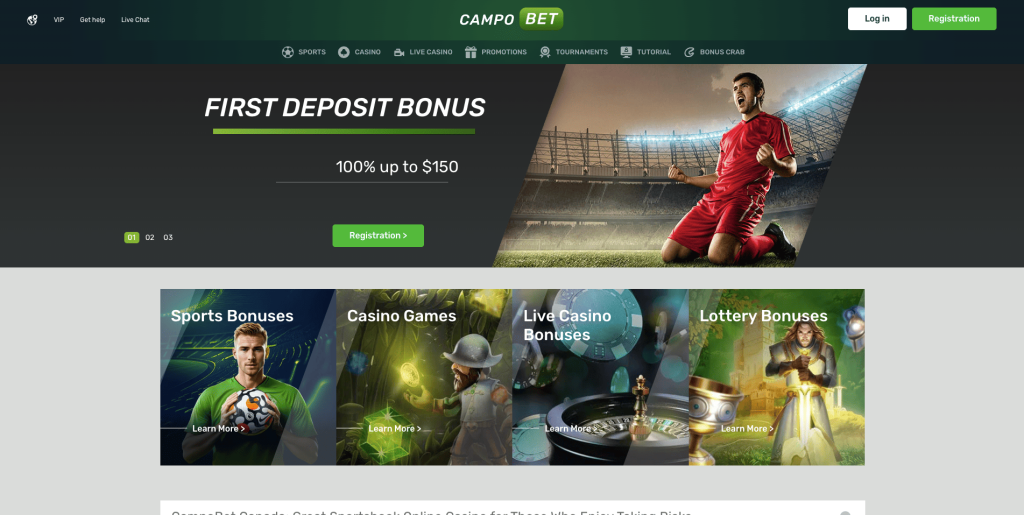 CampoBet Casino Canada