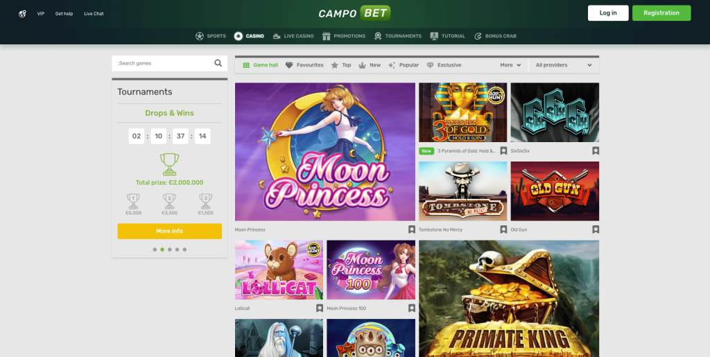 CampoBet Casino Slots