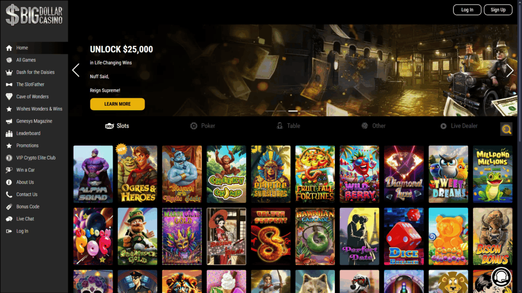 Big Dollar casino Canada