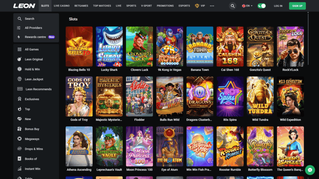 Leon casino slots