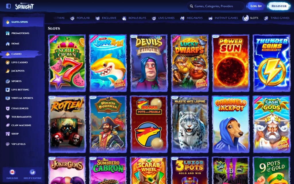 Spinight casino slots