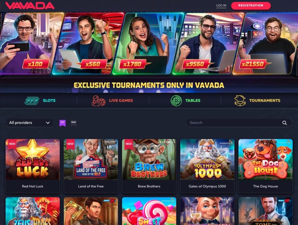 Vavada casino oficiální stránky
