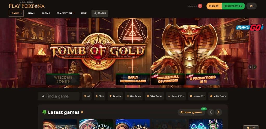 Playfortuna casino oficiální stránka