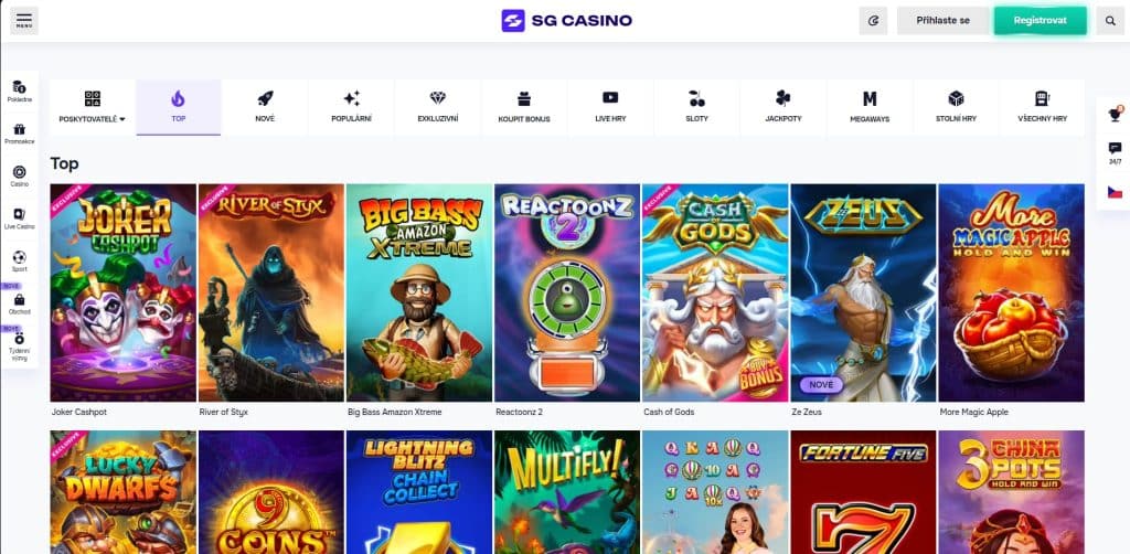 sgcasino hry