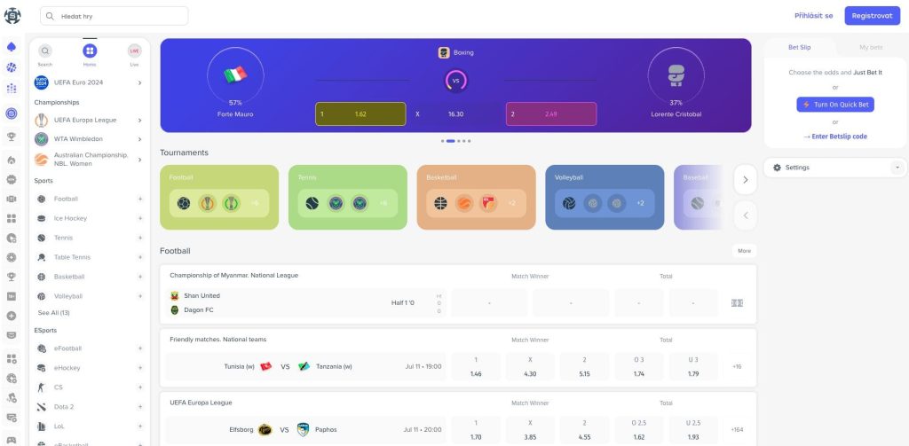 Weiss sportovní sázení