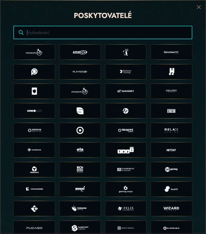 Vývojáři casino her