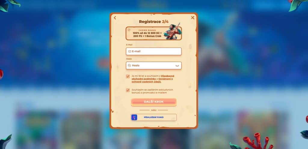 Posido casino registrace