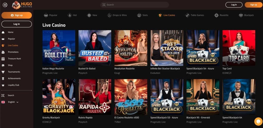 Casino s živými dealery