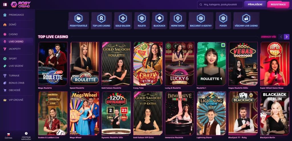 Casino s živými dealery