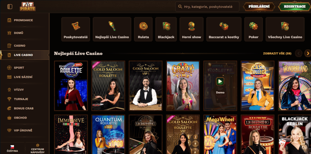 Casino s živými dealery