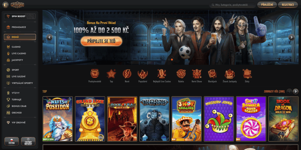 Gransino casino Česká republika