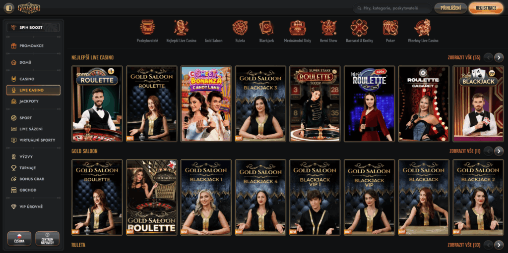 Casino s živými dealery