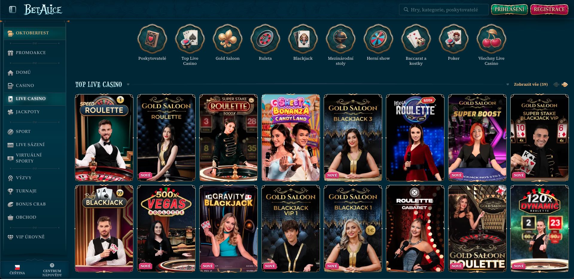 Casino s živými dealery