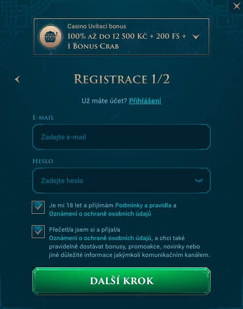 Slotuna casino registrace