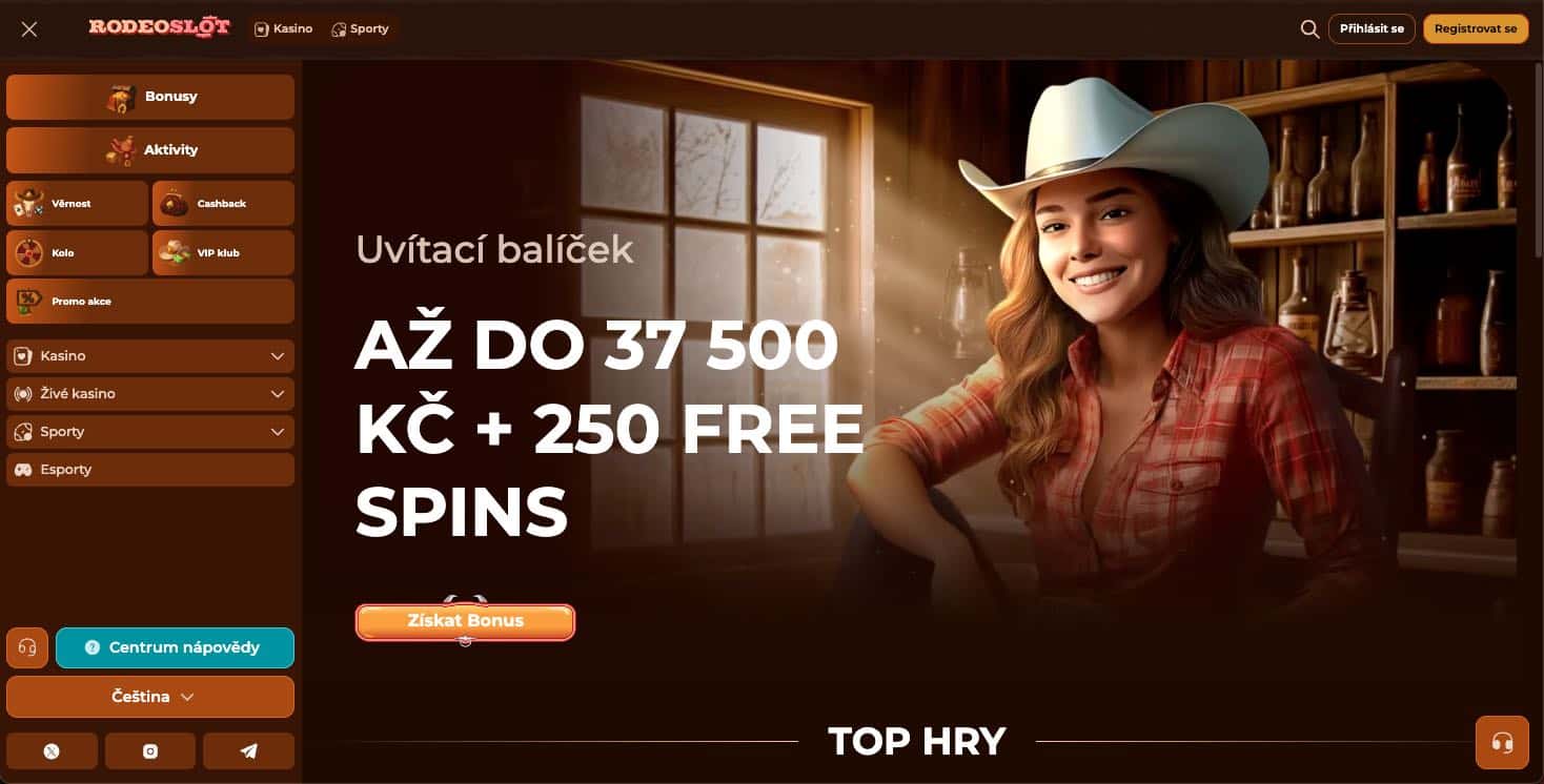 Rodeoslot casino Česká republika