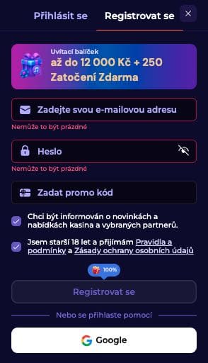 SlotsDJ casino registrace