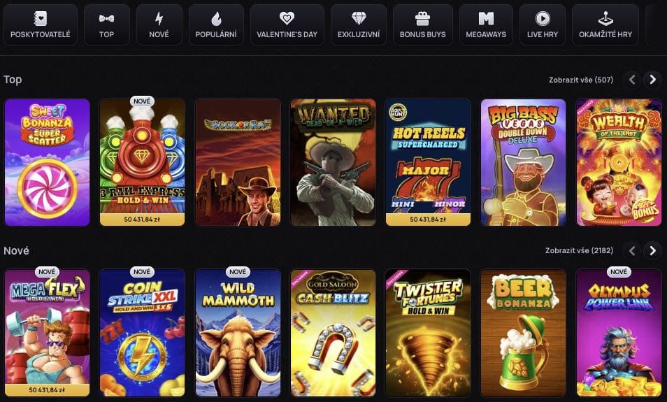 Casinova hrací automaty