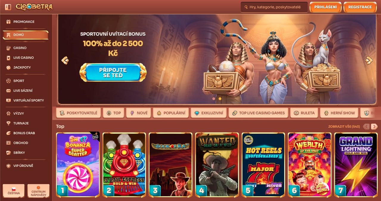 Cleobetra casino Česká Republika