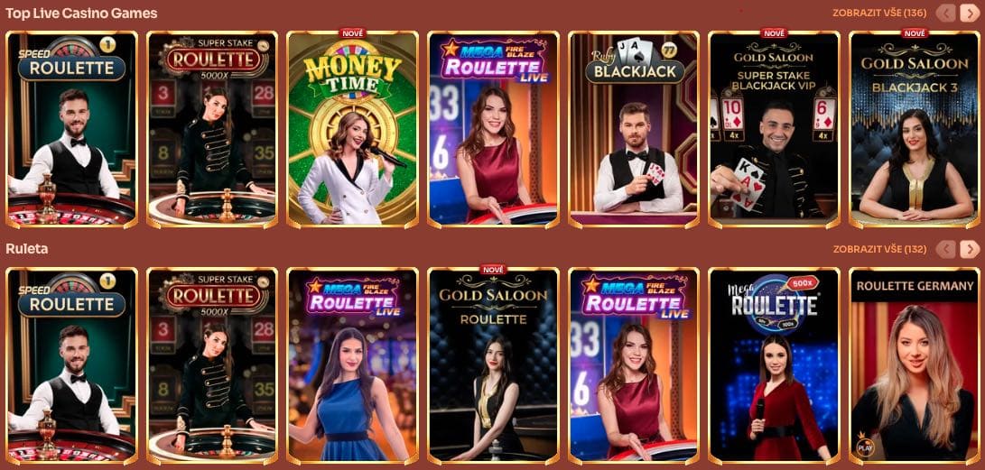 Casino s živými dealery