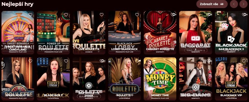 Casino s živými dealery