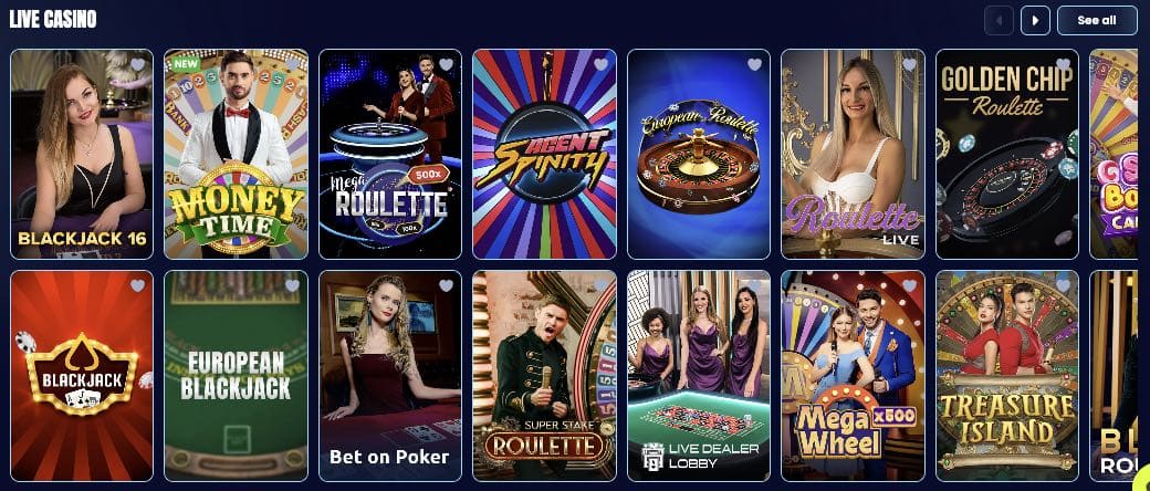 Casino s živými dealery