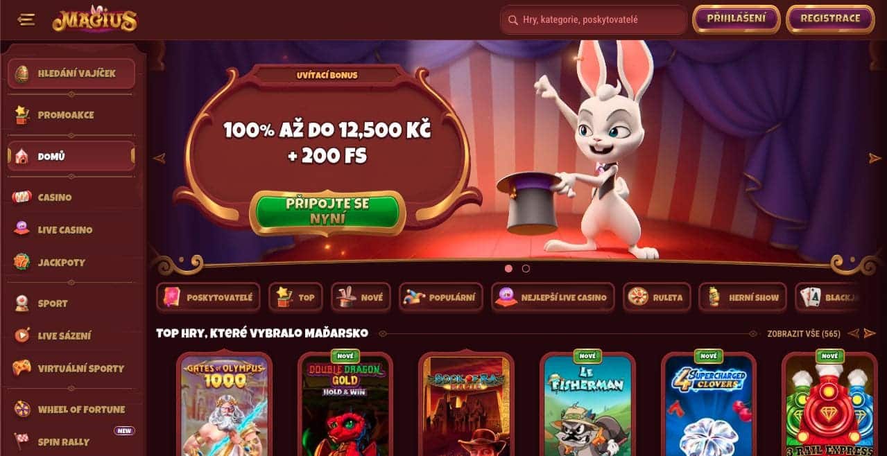 Magius casino Česká Republika