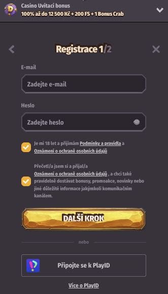 Dragonia casino registrace