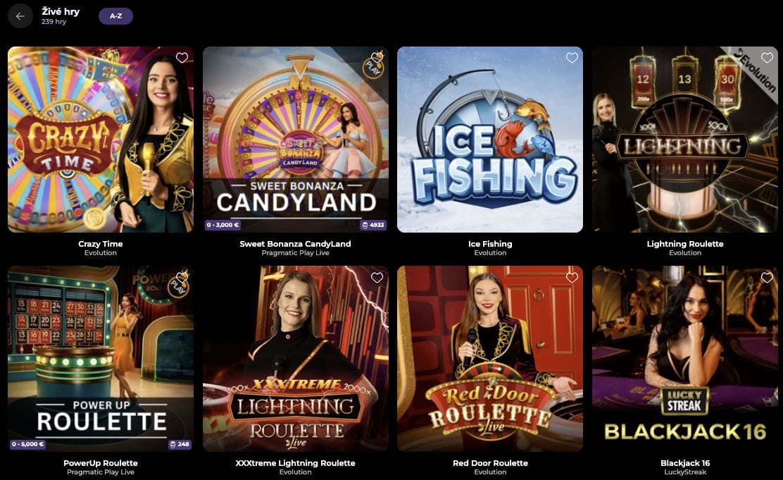 Casino s živými dealery