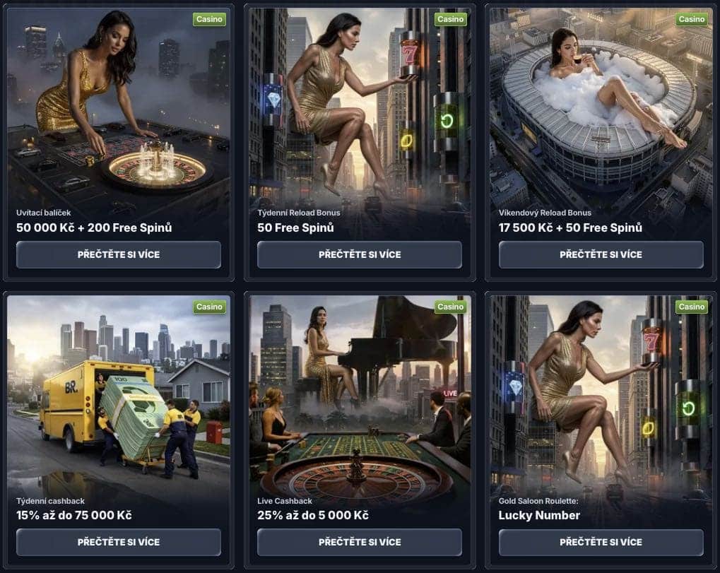 BetRepublic casino bonusy