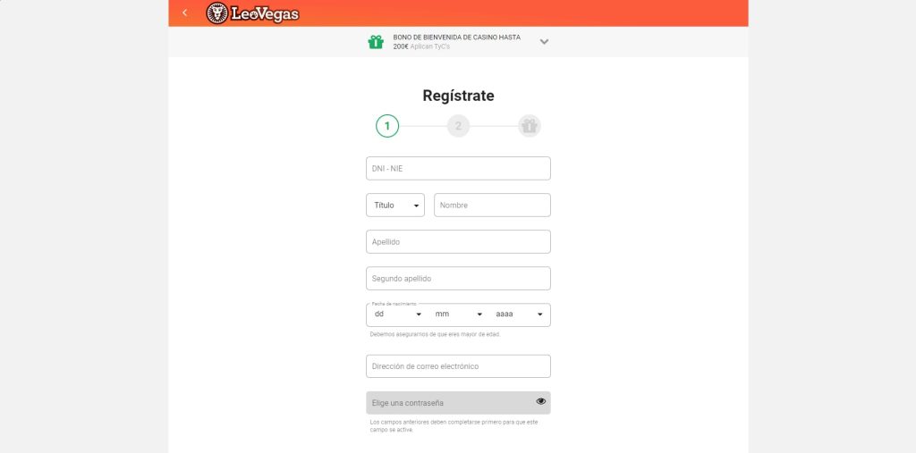 leovegas registrate