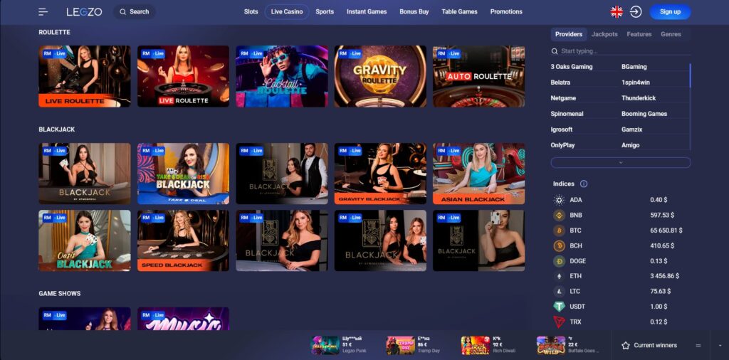 legzo zontanó kazíno