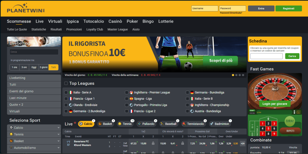 Scommesse sportive