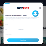 Registrazione al casinò NetBet