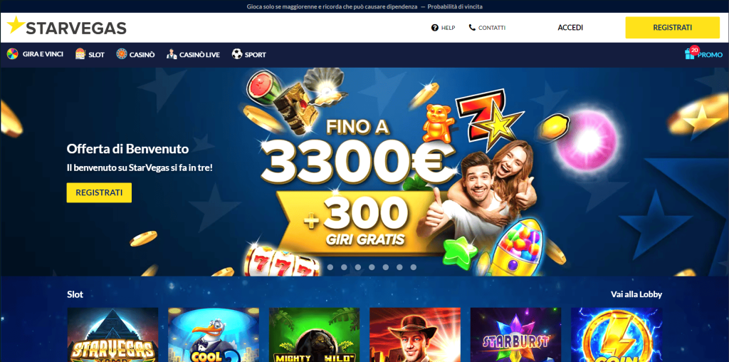 StarVegas casinò Italia