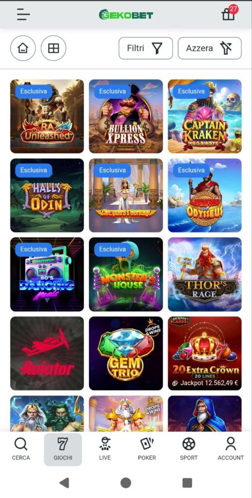 gekobet casino mobile slot