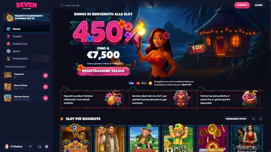 Seven casinò Italia
