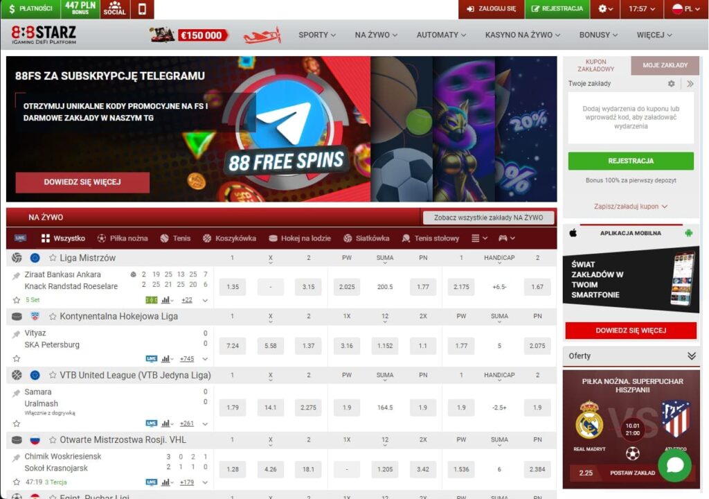 888Starz Casino PL