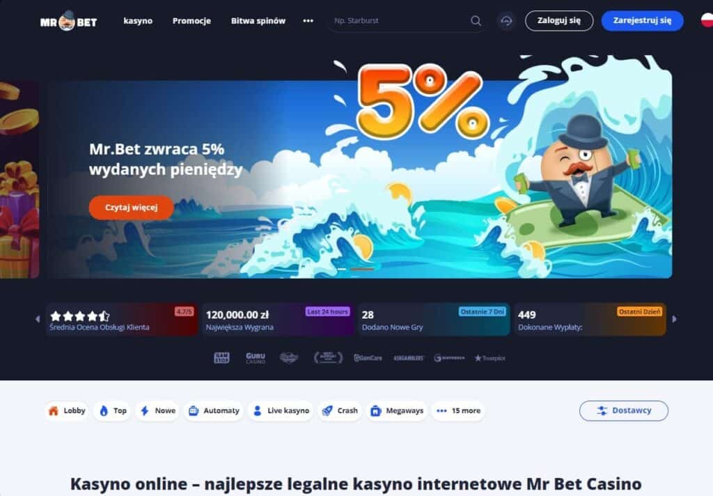 Mr Bet Casino PL