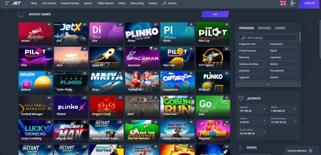 jetcasino gry