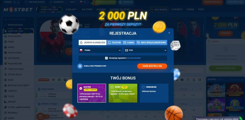 mostbet zarejestruj sie
