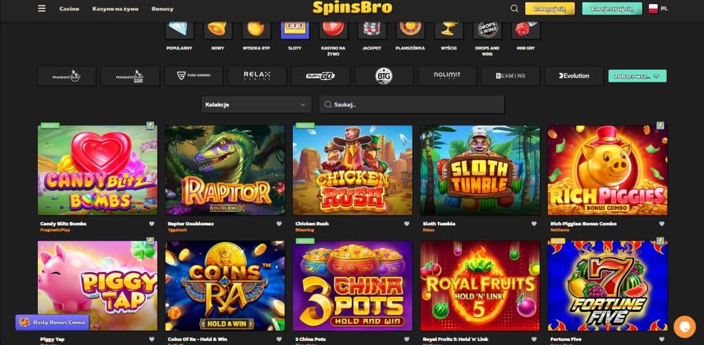 spinsbro gry