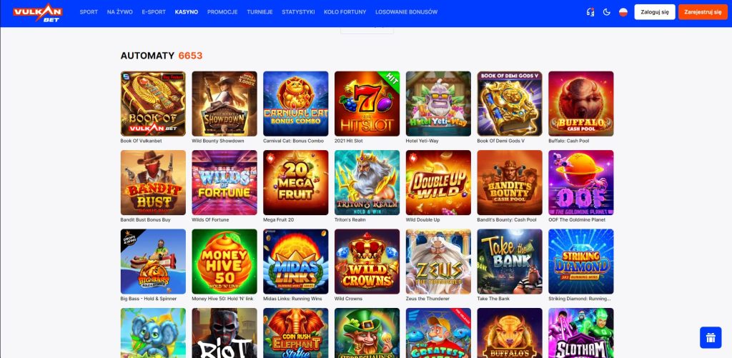 vulkanbet sloty