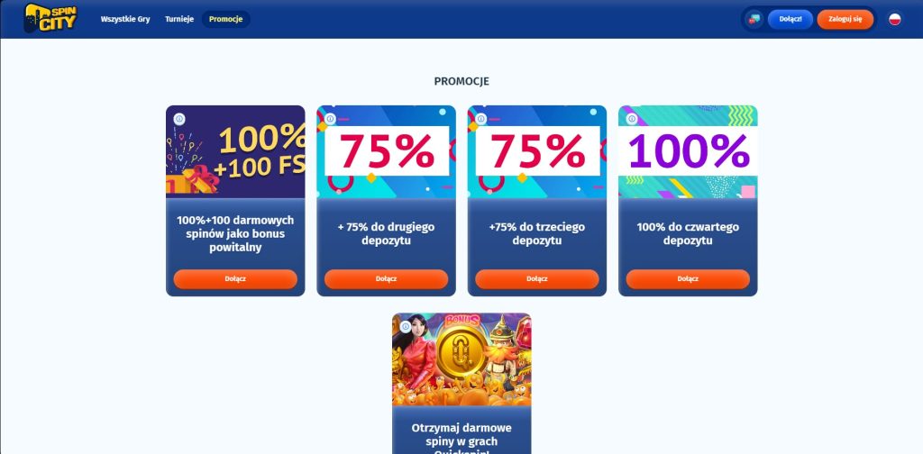 spin city promocje