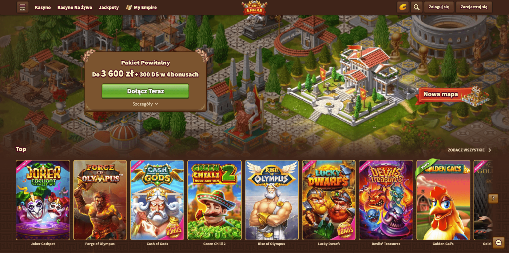 My Empire casino Polska