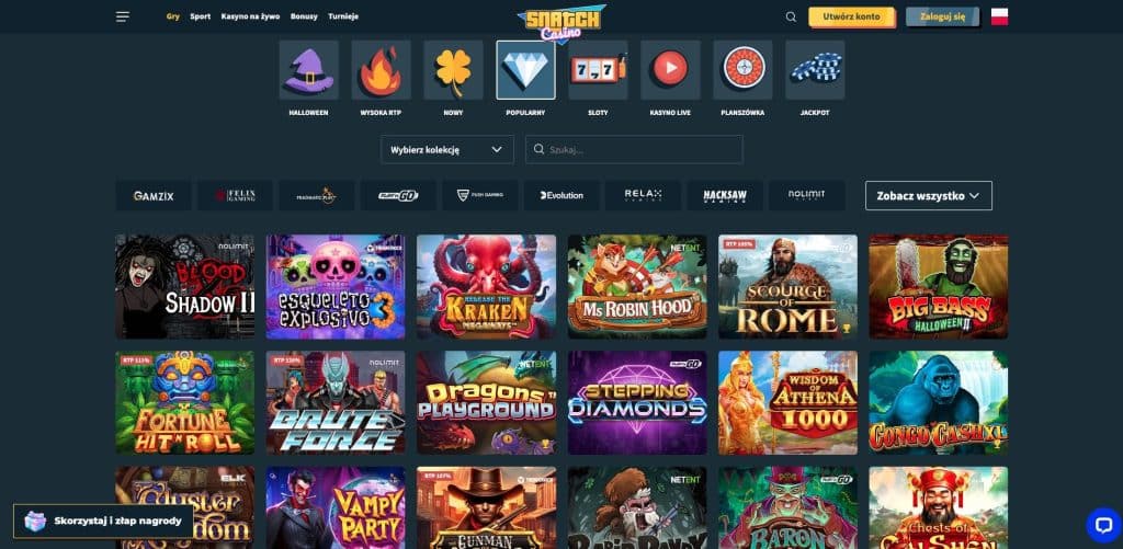 Snatch casino automaty do gier