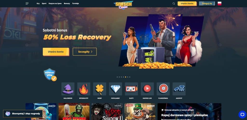 Snatch casino Polska