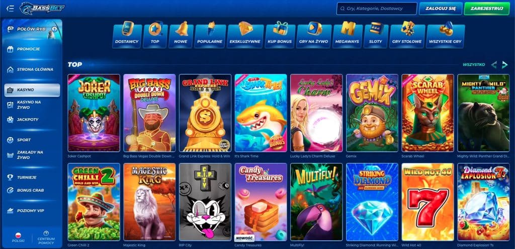 Bassbet casino automaty do gier