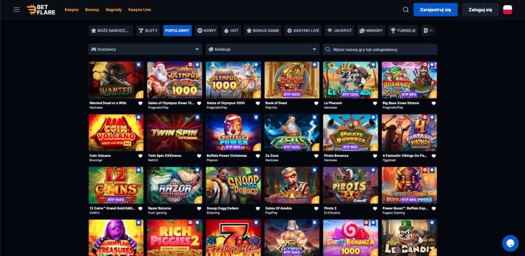 Betflare casino automaty do gier