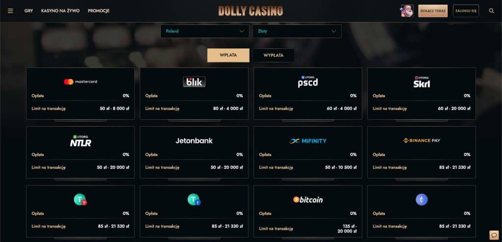 Metody Wpłaty i Wypłat